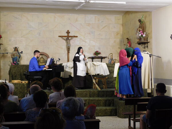 En la iglesia de Santa María de Buenavista
