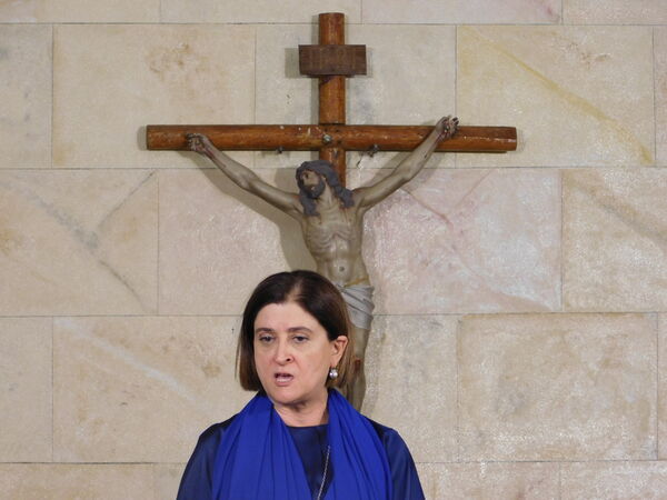 En la iglesia de Santa María de Buenavista