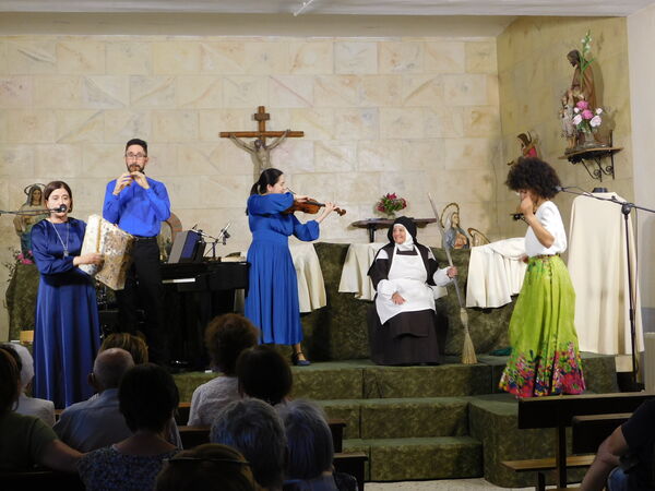En la iglesia de Santa María de Buenavista