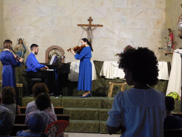 En la iglesia de Santa María de Buenavista