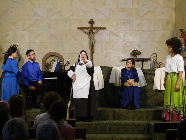 En la iglesia de Santa María de Buenavista