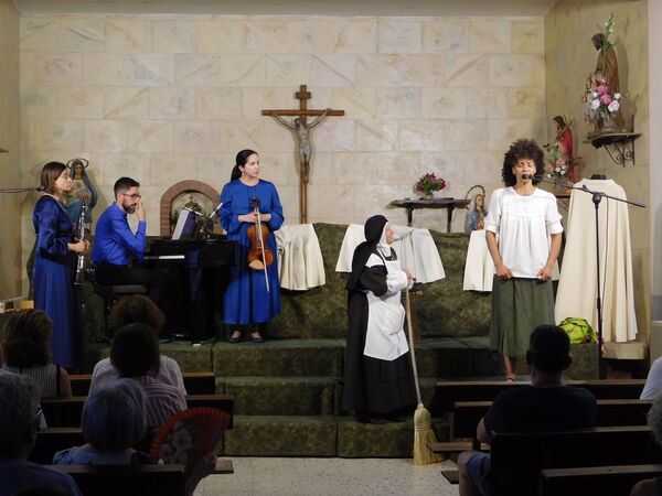 En la iglesia de Santa María de Buenavista