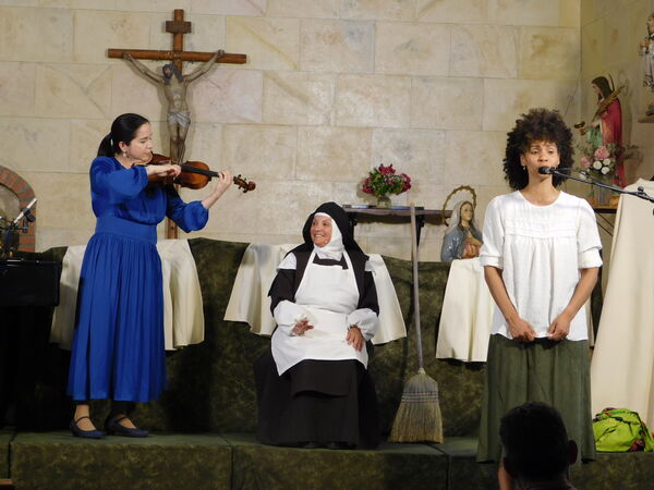 En la iglesia de Santa María de Buenavista