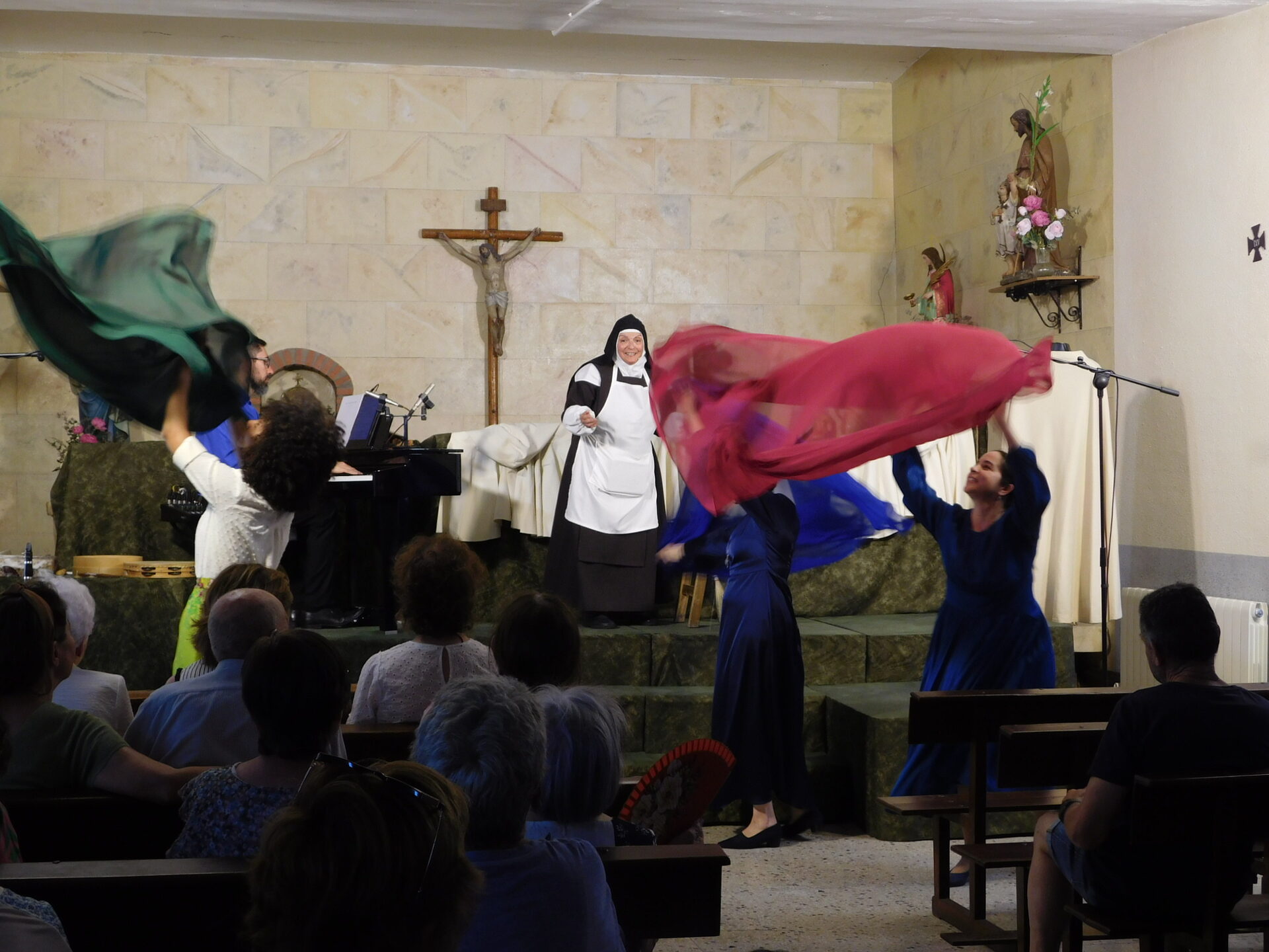 En la iglesia de Santa María de Buenavista