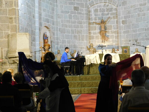 En la iglesia de Santa María la Blanca de Fuenterroble de Salvatierra