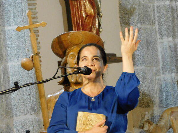 En la iglesia de Santa María la Blanca de Fuenterroble de Salvatierra