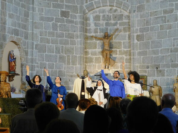 En la iglesia de Santa María la Blanca de Fuenterroble de Salvatierra