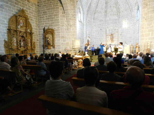 En la iglesia de Santa María la Blanca de Fuenterroble de Salvatierra
