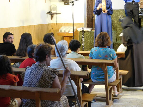 En la iglesia de Santo Tomás Apóstol de Berrocal de Huebra