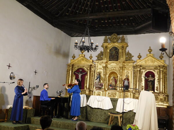 En la iglesia mudéjar de San Juan Bautista de Garcihernández