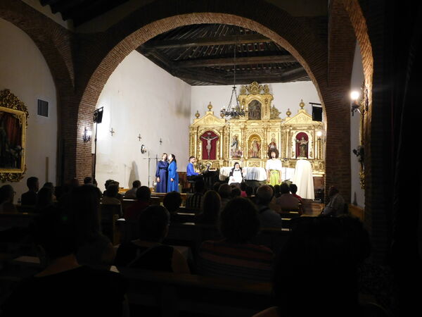 En la iglesia mudéjar de San Juan Bautista de Garcihernández