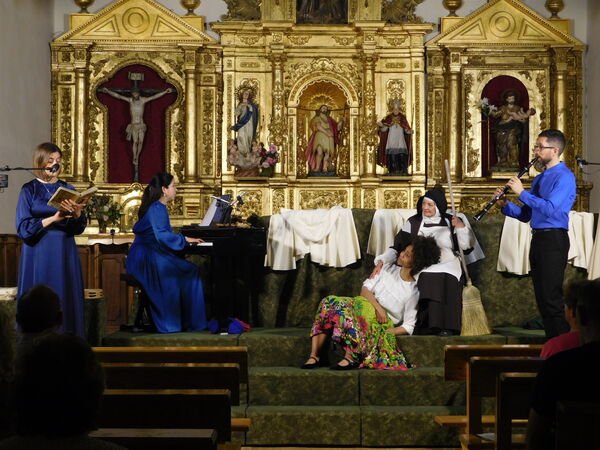 En la iglesia mudéjar de San Juan Bautista de Garcihernández