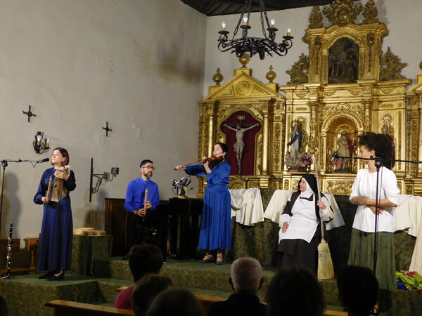 En la iglesia mudéjar de San Juan Bautista de Garcihernández