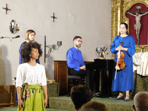 En la iglesia mudéjar de San Juan Bautista de Garcihernández